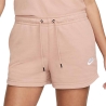 Short Rose Femme Nike French Terry