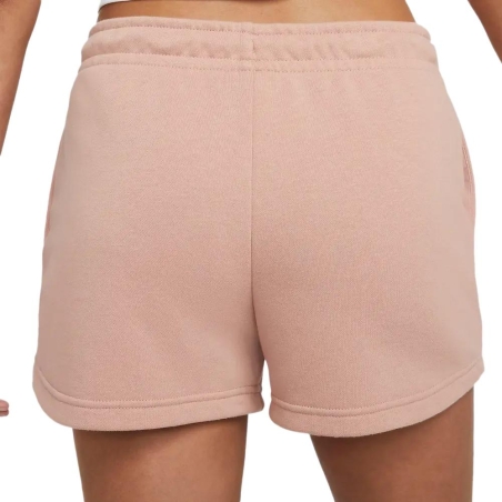 Short Rose Femme Nike French Terry