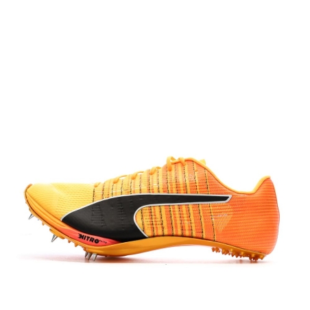 Chaussures d'Athlétisme Orange Rose Mixte Puma evoSPEED Sprint NITRO 2