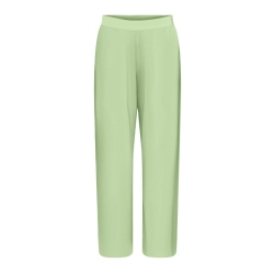 Pantalon Droit fluide Vert Femme JDY Bravo Pleat