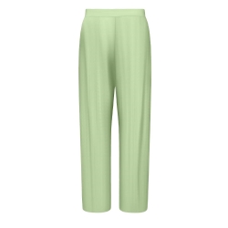 Pantalon Droit fluide Vert Femme JDY Bravo Pleat