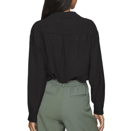 Chemise Noire Femme Vila Domira