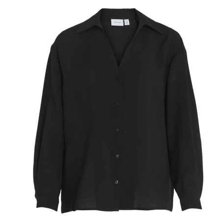 Chemise Noire Femme Vila Domira