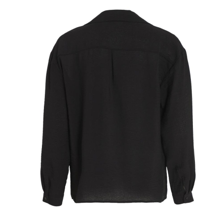 Chemise Noire Femme Vila Domira