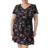 Robe Noire à Motifs Femme Vero Moda CURVE Easy