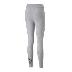 Legging Gris Clair Femme Puma Ess Logo