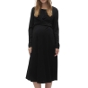 Robe Noire Femme Mamalicious Bea
