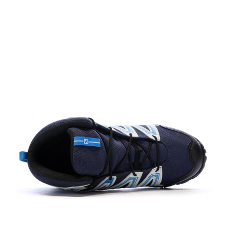Chaussures de randonnées Noires/Blanches/Bleu Homme Salomon Skookie
