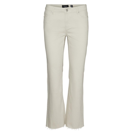 Pantalon fluide Beige Femme Vero Moda Sheila