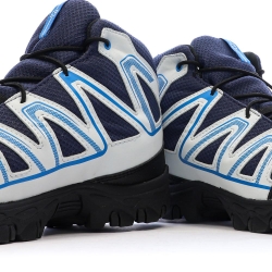 Chaussures de randonnées Noires/Blanches/Bleu Homme Salomon Skookie