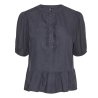 Blouse Marine Femme Pieces Pia 2/4