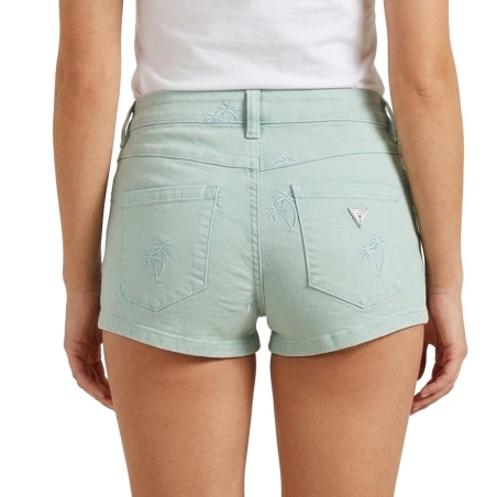 Short Vert Femme Guess B65