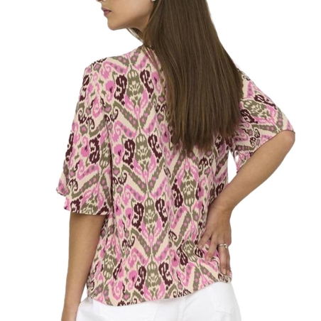 Blouse Beige/Rose Femme JDY Bree
