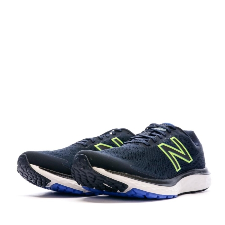 Chaussures de Running Marine/Vert Homme New Balance 680