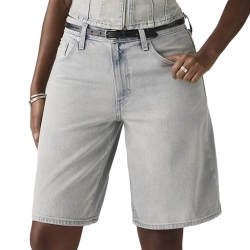 Short Baggy Bleu Clair Femme Levi's Dad Greys