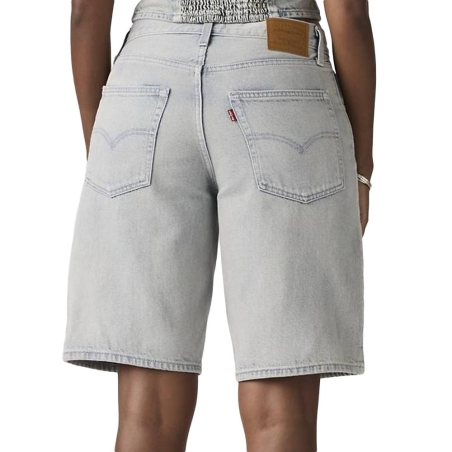 Short Baggy Bleu Clair Femme Levi's Dad Greys