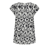 Blouse Blanche/Noir à motifs Femme Only Nova