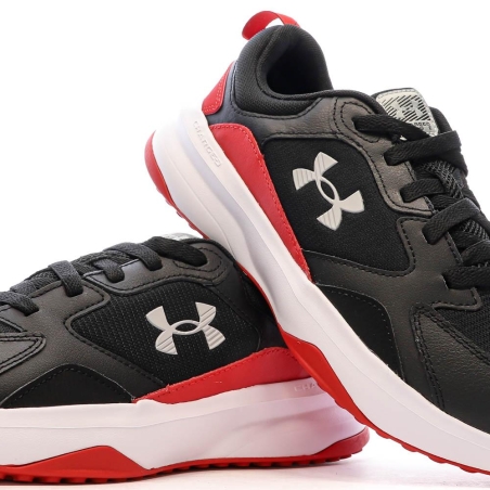 Chaussures de Fitness Noire/Rouge Homme Under Armour Charged Edge