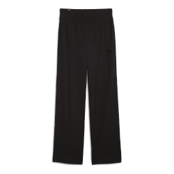 Pantalon Noir Femme fluide Femme Puma waist Stght