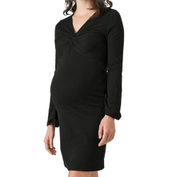 Robe de Grossesse Noir Femme Vero Moda Maternity Flared