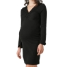 Robe de Grossesse Noir Femme Vero Moda Maternity Flared