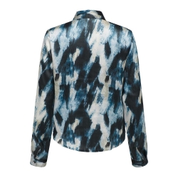 Chemise Marine à Motifs Femme JDY Fifi