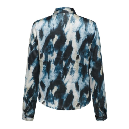 Chemise Marine à Motifs Femme JDY Fifi
