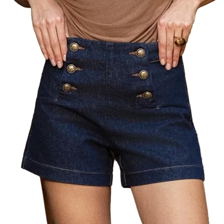 Short Bleu Femme Oraije Victorinette