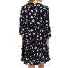 Robe Noir à fleurs Femme Vero Moda Easy