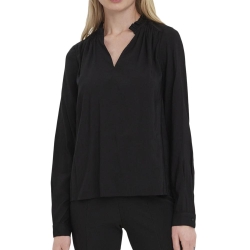 Chemisier Manches Longues Noir Femme Vero Moda Bell