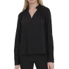 Chemisier Manches Longues Noir Femme Vero Moda Bell