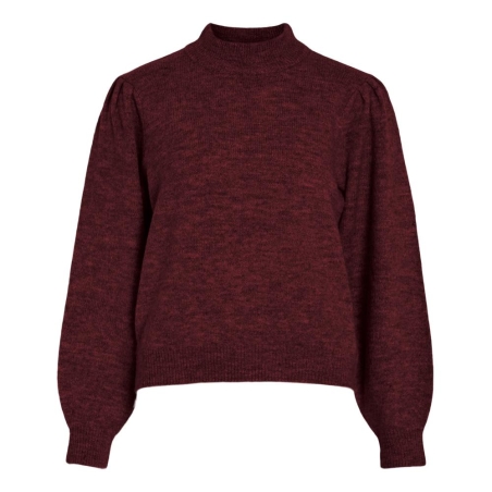 Pull Bordeaux Femme Vila Monica