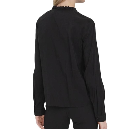 Chemisier Manches Longues Noir Femme Vero Moda Bell