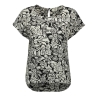 Blouse Beige/Noir à Motifs Femme JDY Piper