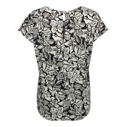 Blouse Beige/Noir à Motifs Femme JDY Piper