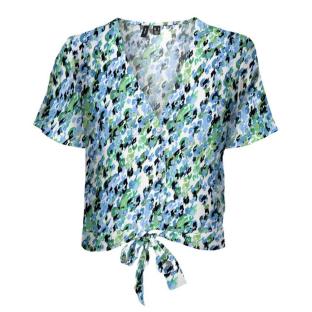 Top Imprimé Bleu Femme Vero Moda Measy