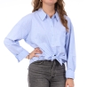 Chemise Bleu à Rayures Femme Vero Moda Diana