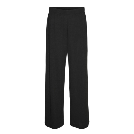 Pantalon Ample Noir Femme Vero Moda Kanva Glitter