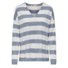 Pull Bleu à Rayures Femme Only Chianti