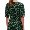 Blouse De Grossesse Vert/Noir Femme Mamalicious Linor