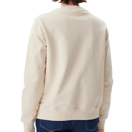 Sweat Écru Femme Calvin Klein Gradient Monologo