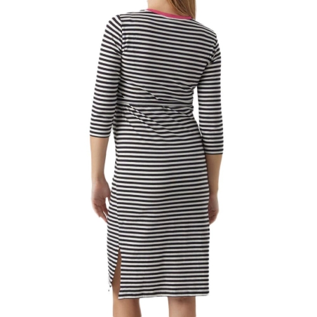 Robe Noire/Blanche Femme Mamalicious Gisela