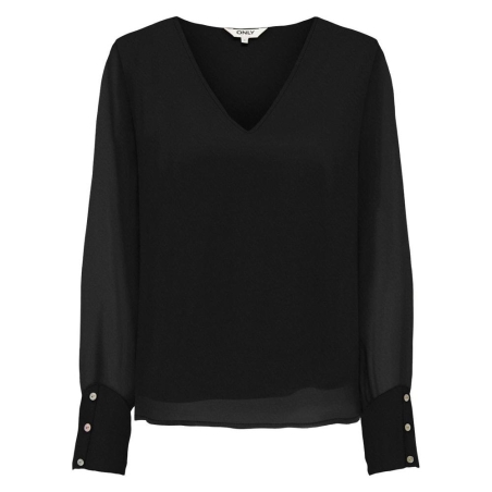 Blouse Noire Femme Only Tasha Otl