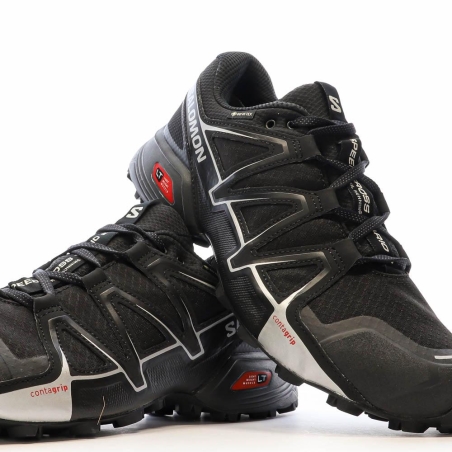 Chaussures de trail Noires Homme Salomon Vario 2