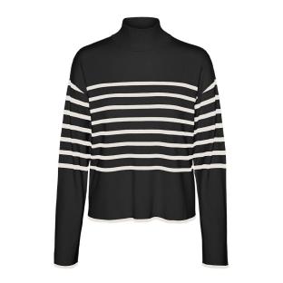 Pull Noir Femme Vero Moda Happiness