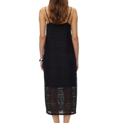 Robe Noire Femme Vero Moda Singlet Calf