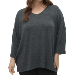Pull Vert Femme Vero Moda Curve Brianna 3/4