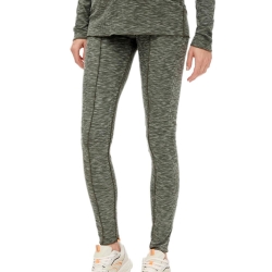 Legging de Grossesse Gris/Noir Femme Mamalicious Reeve