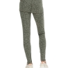 Legging de Grossesse Gris/Noir Femme Mamalicious Reeve