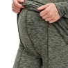 Legging de Grossesse Gris/Noir Femme Mamalicious Reeve